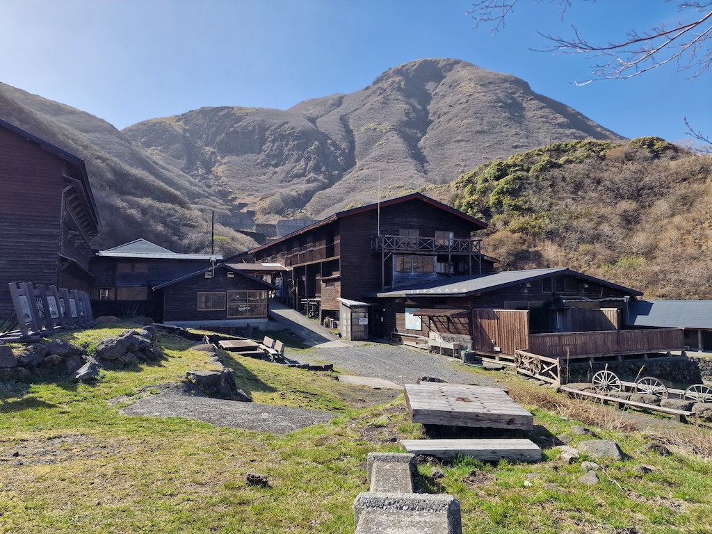 A big and beautiful wooden cabin