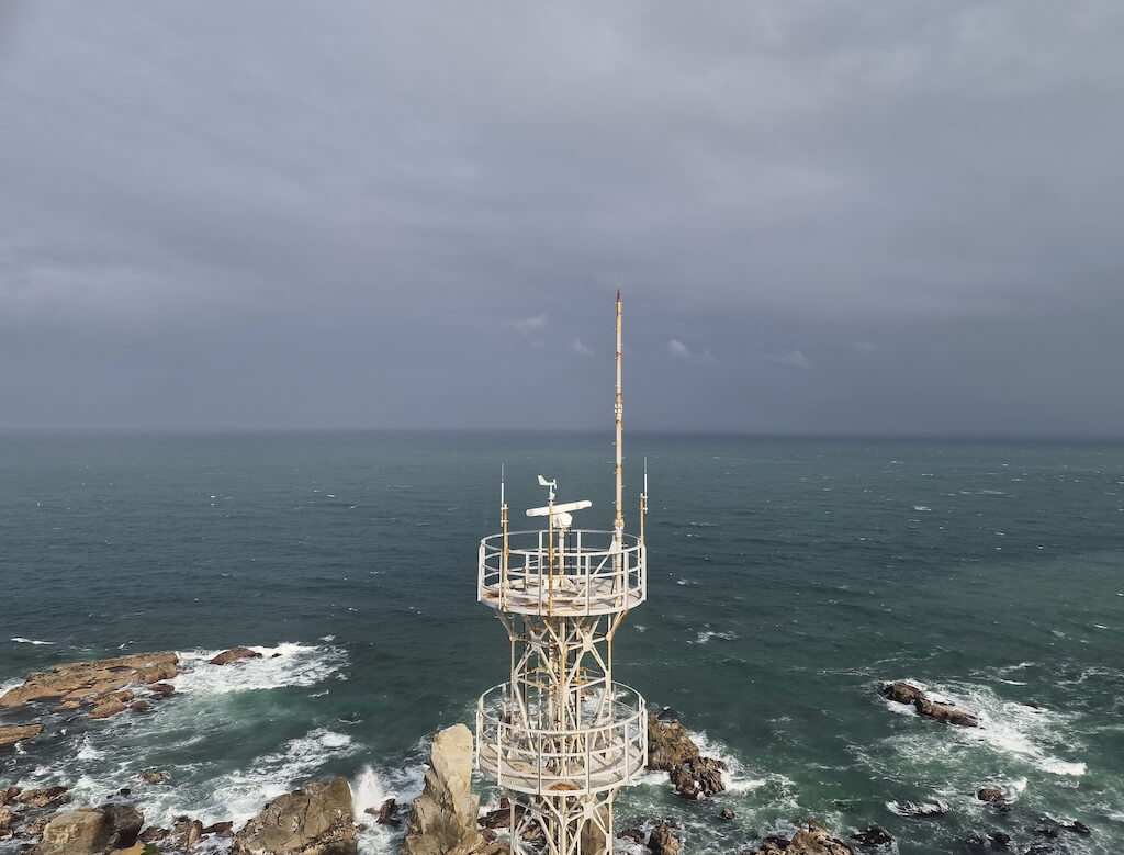 The ocean from the Inubosaki lighthouse